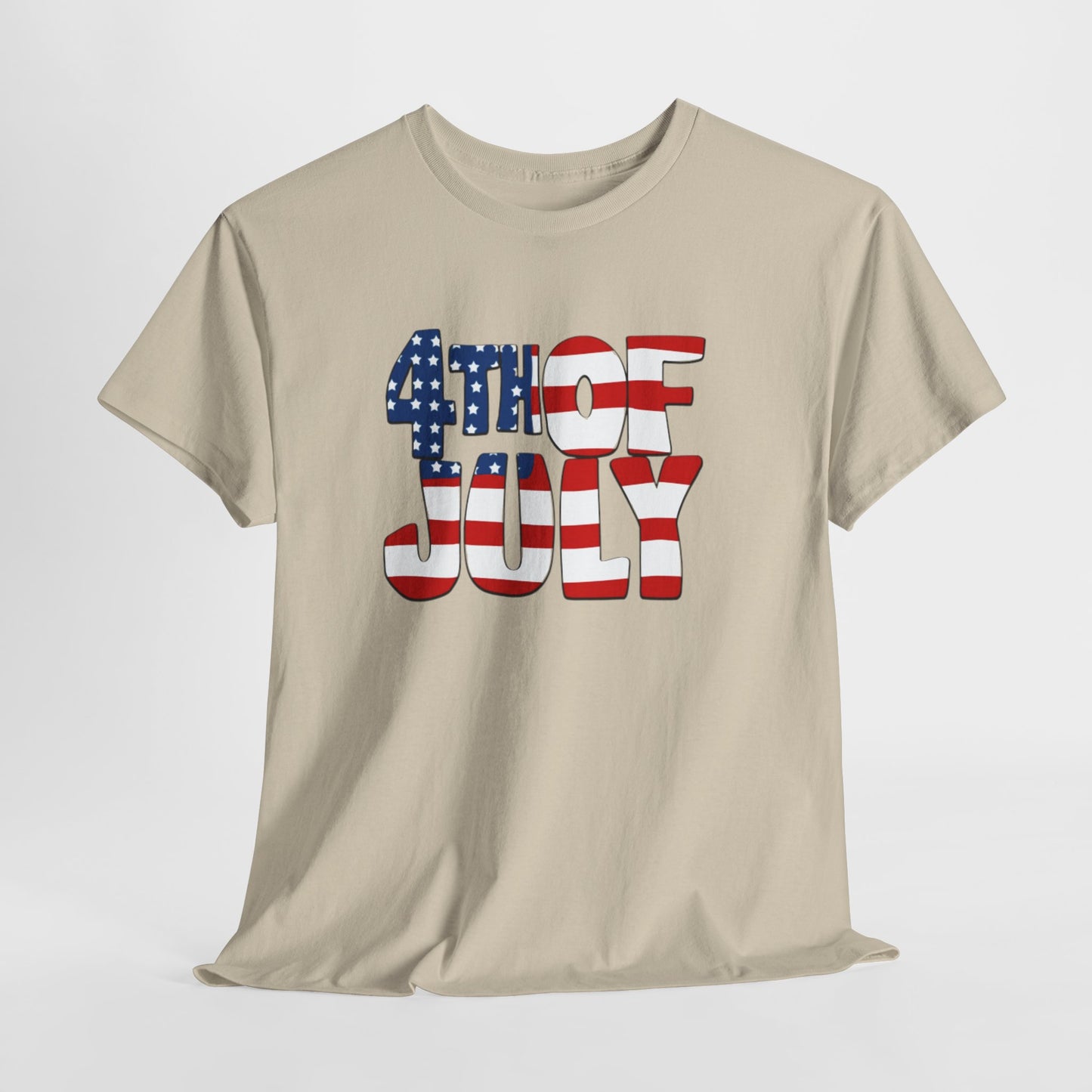 Happy 4th Unisex Heavy Cotton Tee