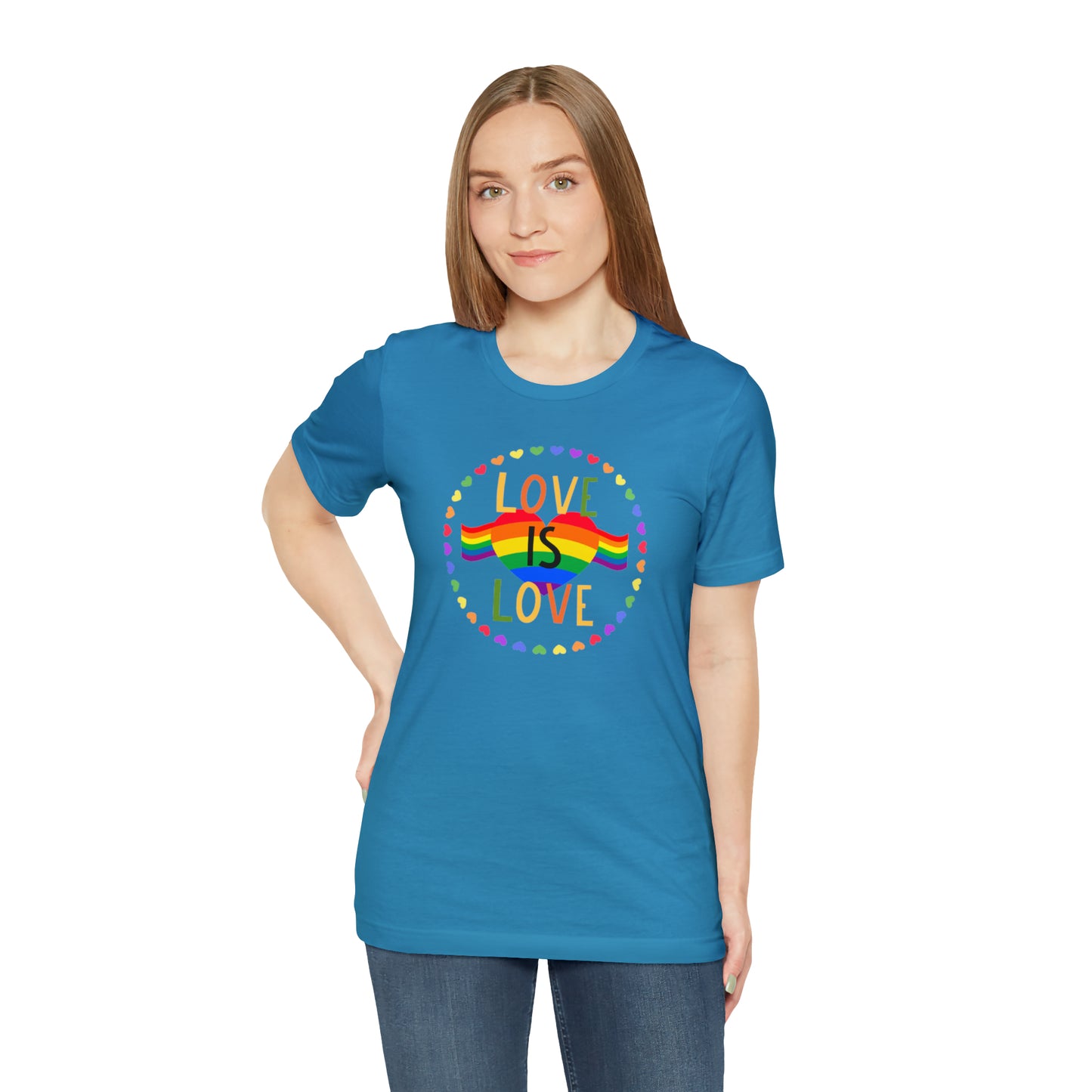 Love Unisex Jersey Short Sleeve Tee