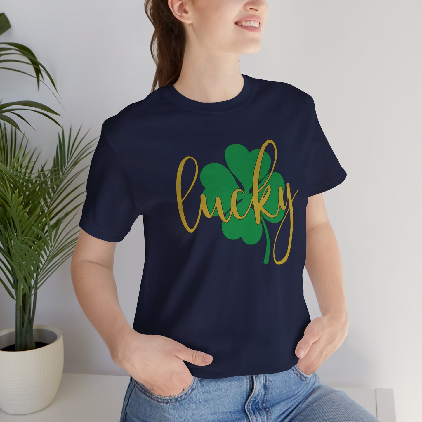 lucky gold Short Sleeve Tee
