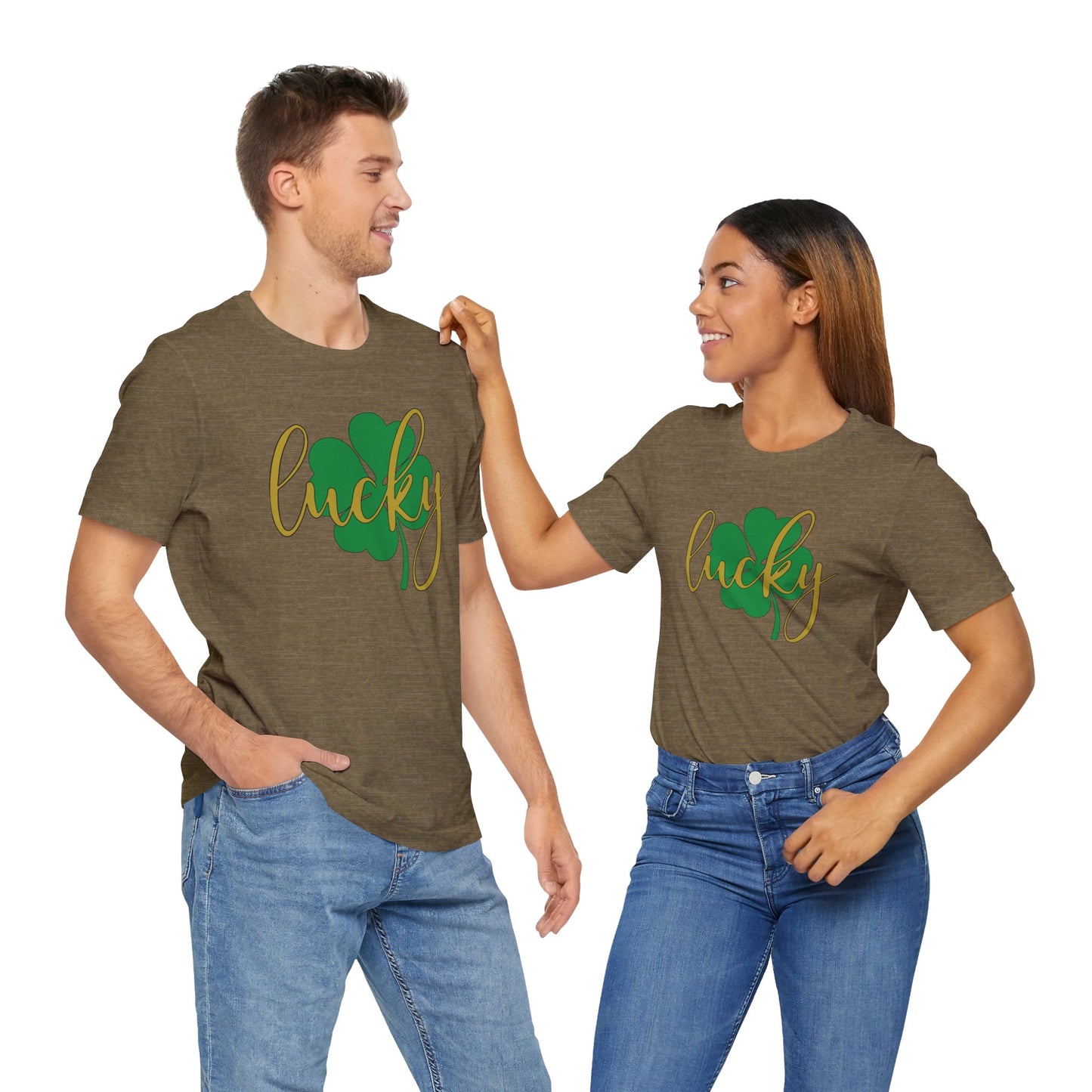 lucky gold Short Sleeve Tee