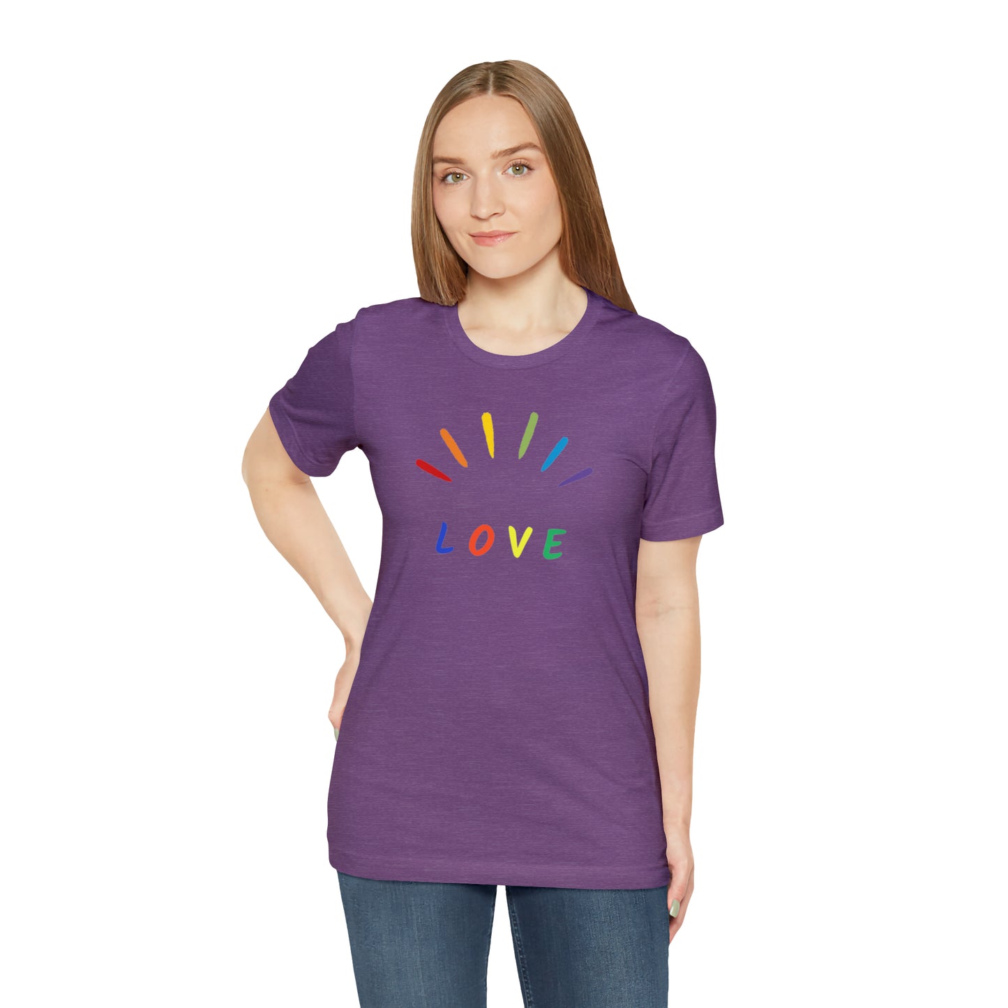 Love Unisex Jersey Short Sleeve Tee