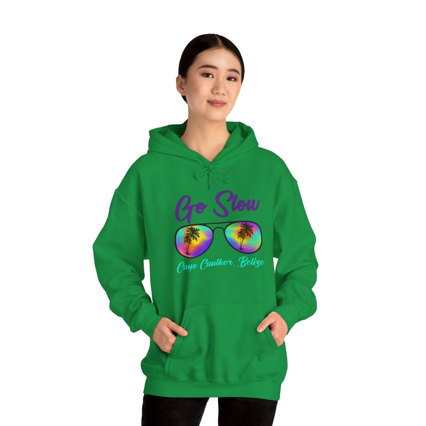 Go Slow Glasses Unisex Heavy Blend™ Hooded Sweatshirt
