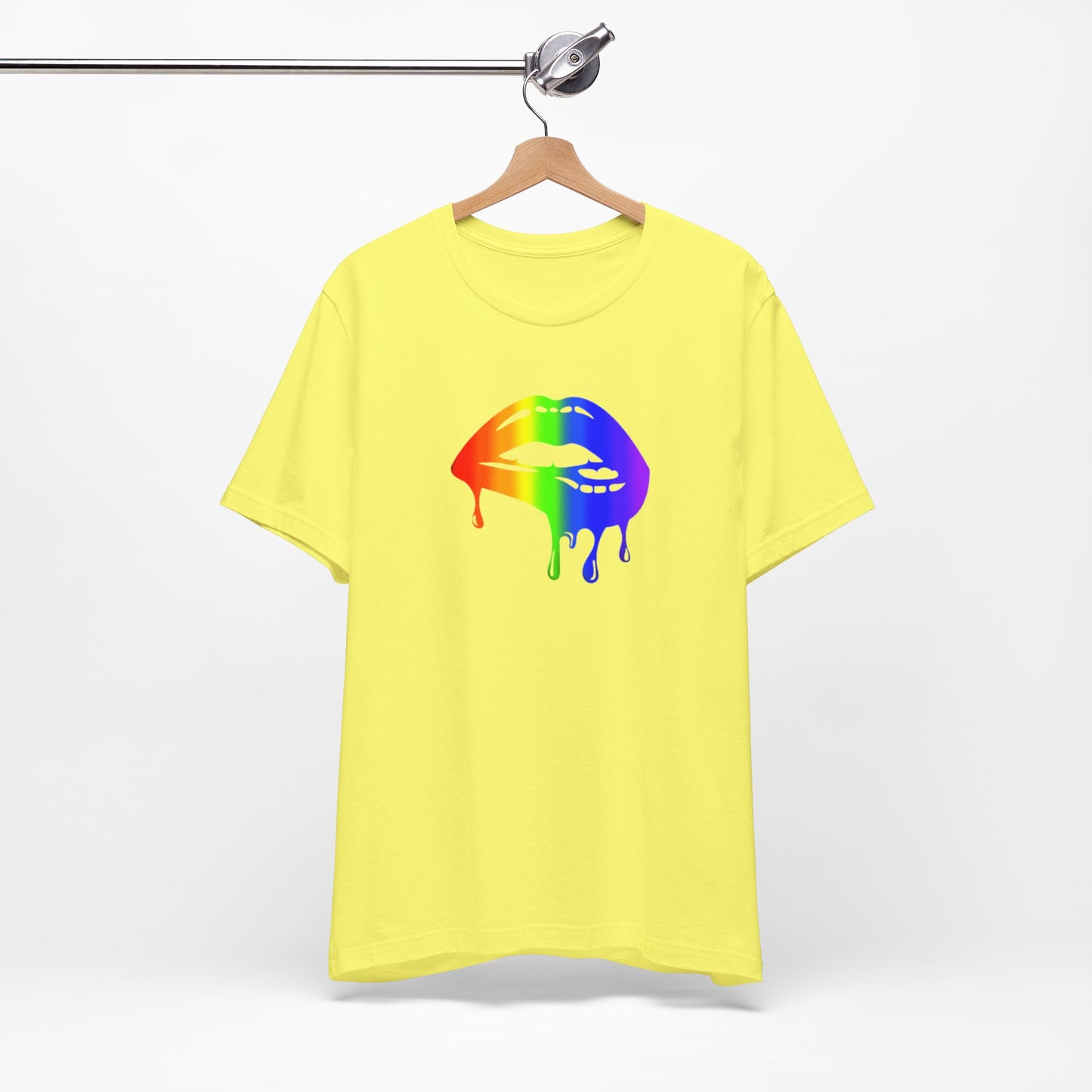 Pride lips Unisex Jersey Short Sleeve Tee