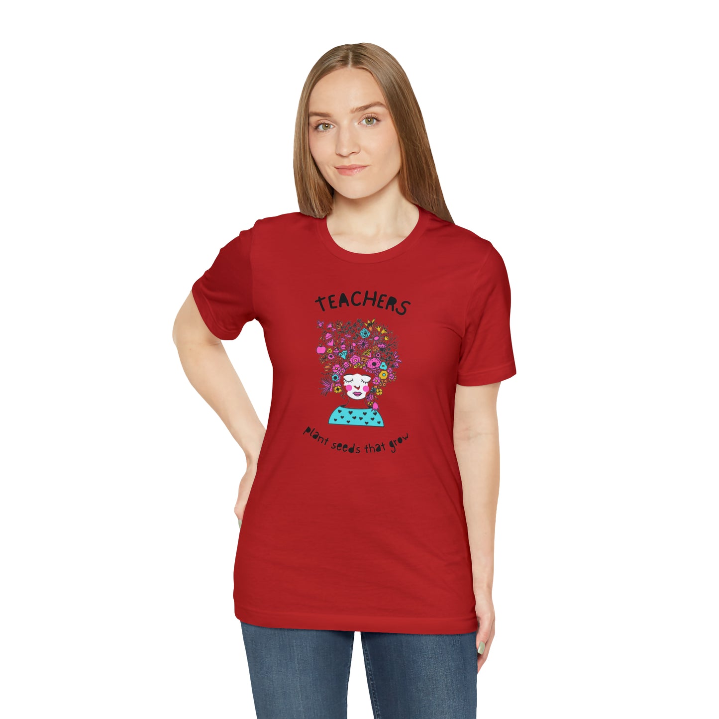 Plant seeds Unisex Jersey Short Sleeve Tee