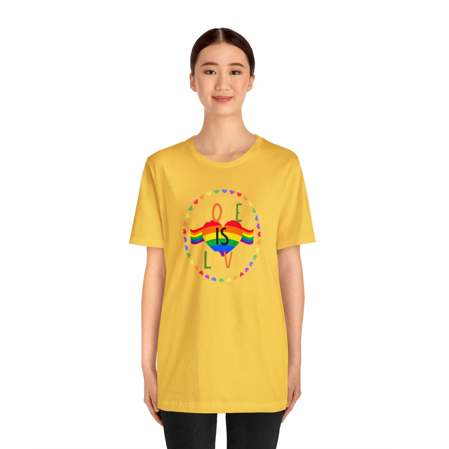 Love Unisex Jersey Short Sleeve Tee