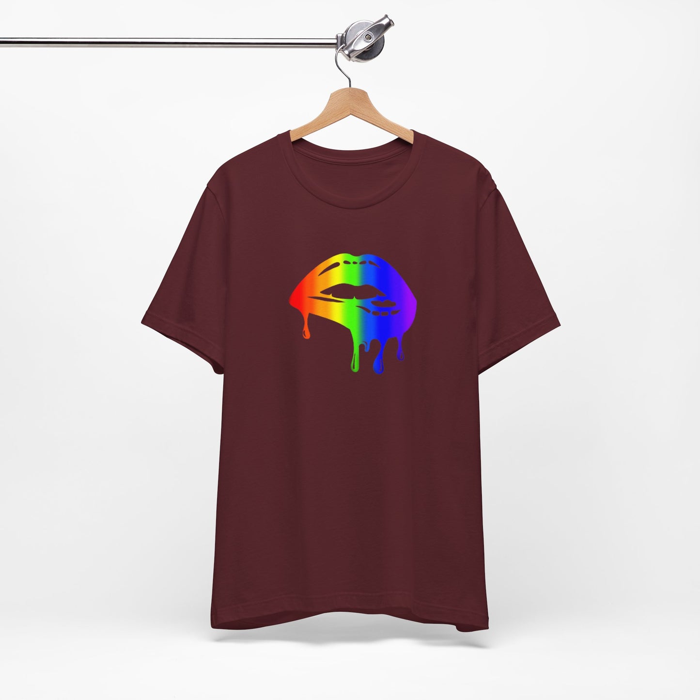 Pride lips Unisex Jersey Short Sleeve Tee