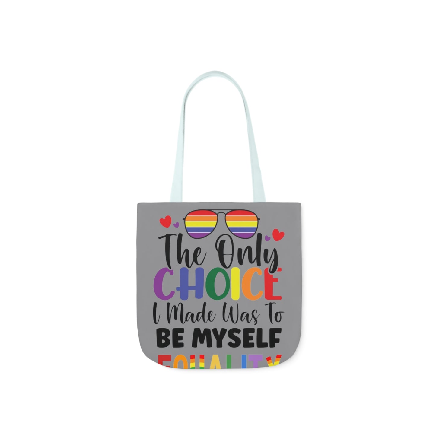 Pride Bag double sided  Canvas Tote Bag, 5-Color Straps