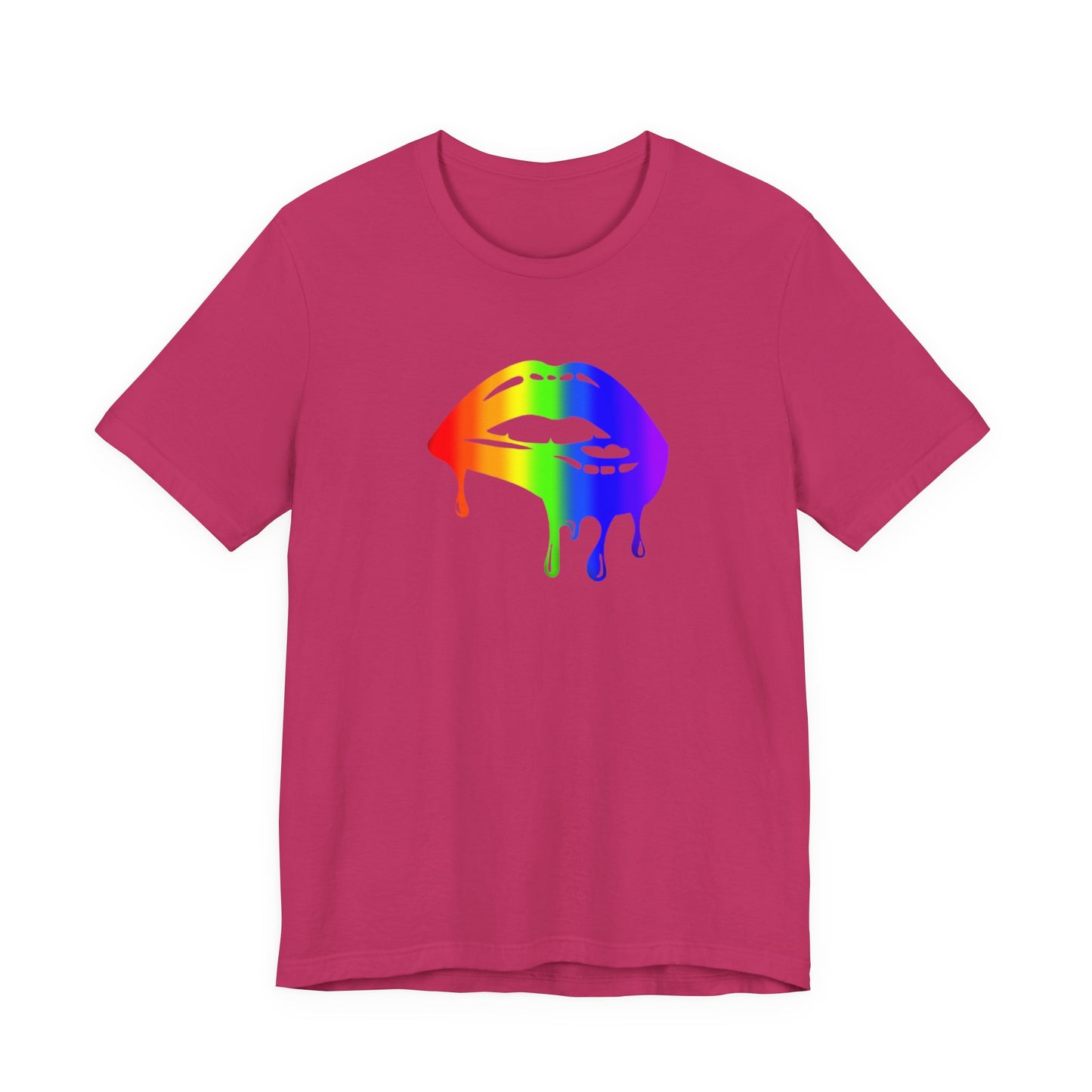 Pride lips Unisex Jersey Short Sleeve Tee