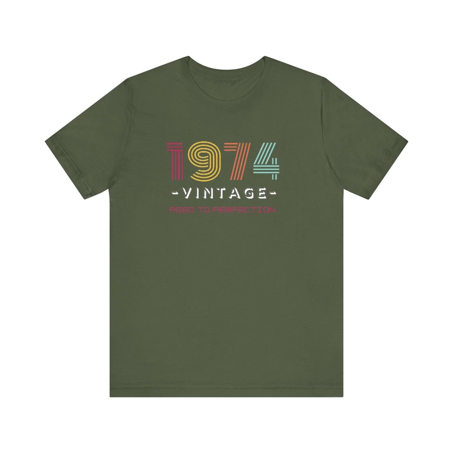 1974 Unisex Jersey Short Sleeve Tee
