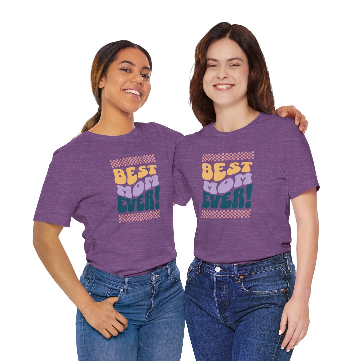 Best Mom Ever Jersey Short Sleeve Tee
