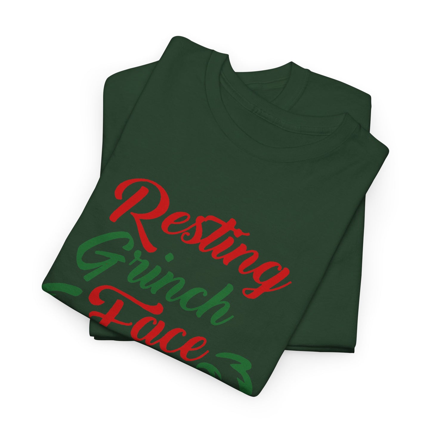 Resting Grinch Face Cotton Tee