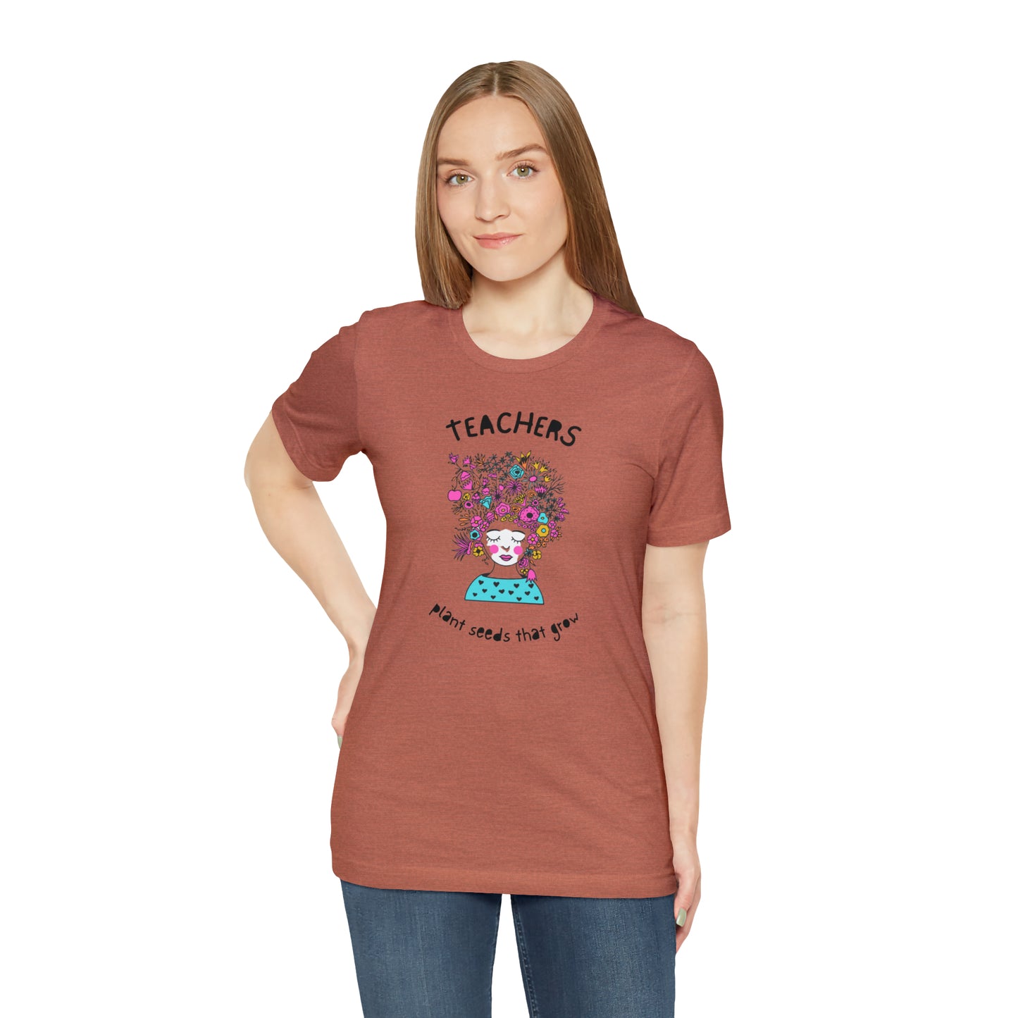 Plant seeds Unisex Jersey Short Sleeve Tee