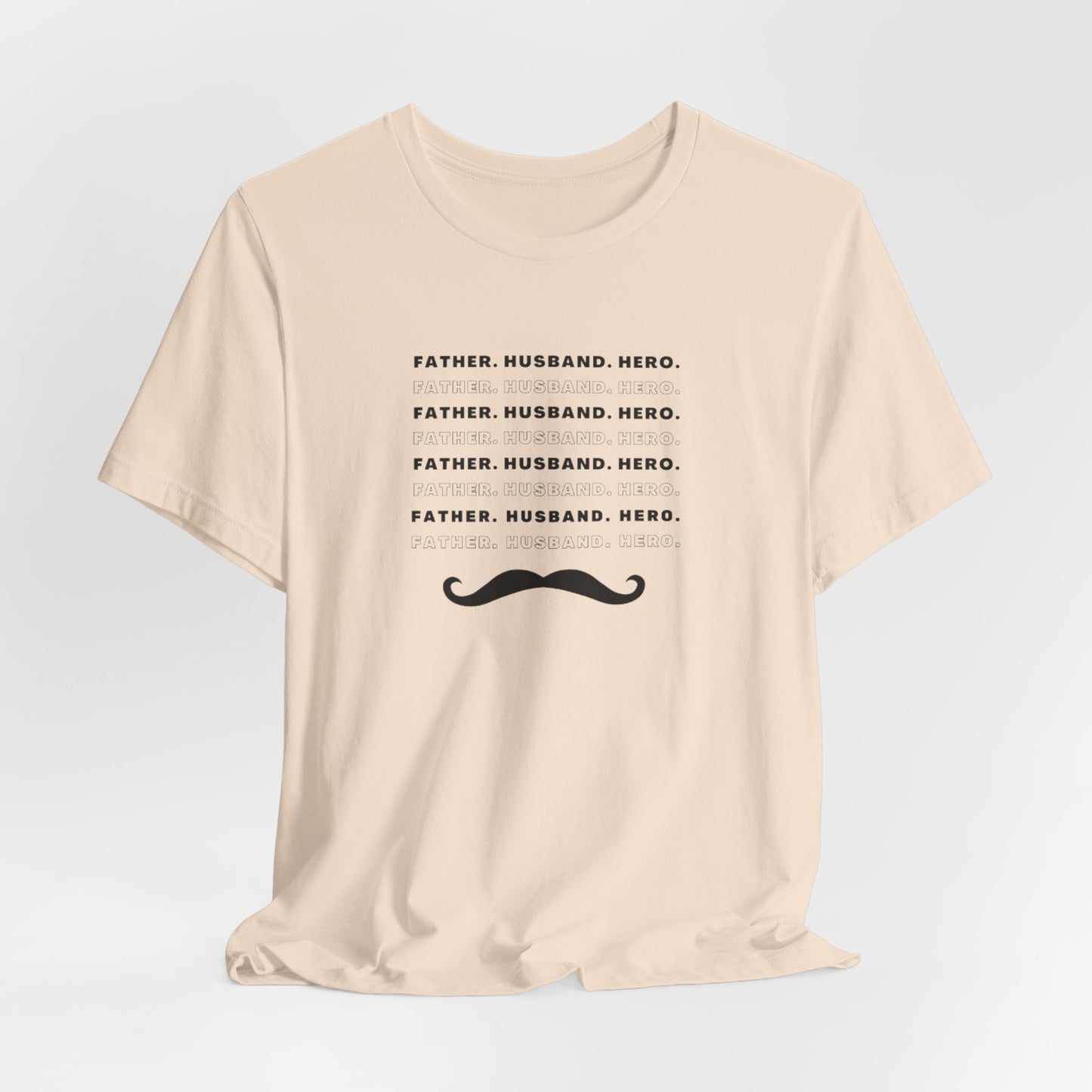 Moustache Unisex Jersey Short Sleeve Tee