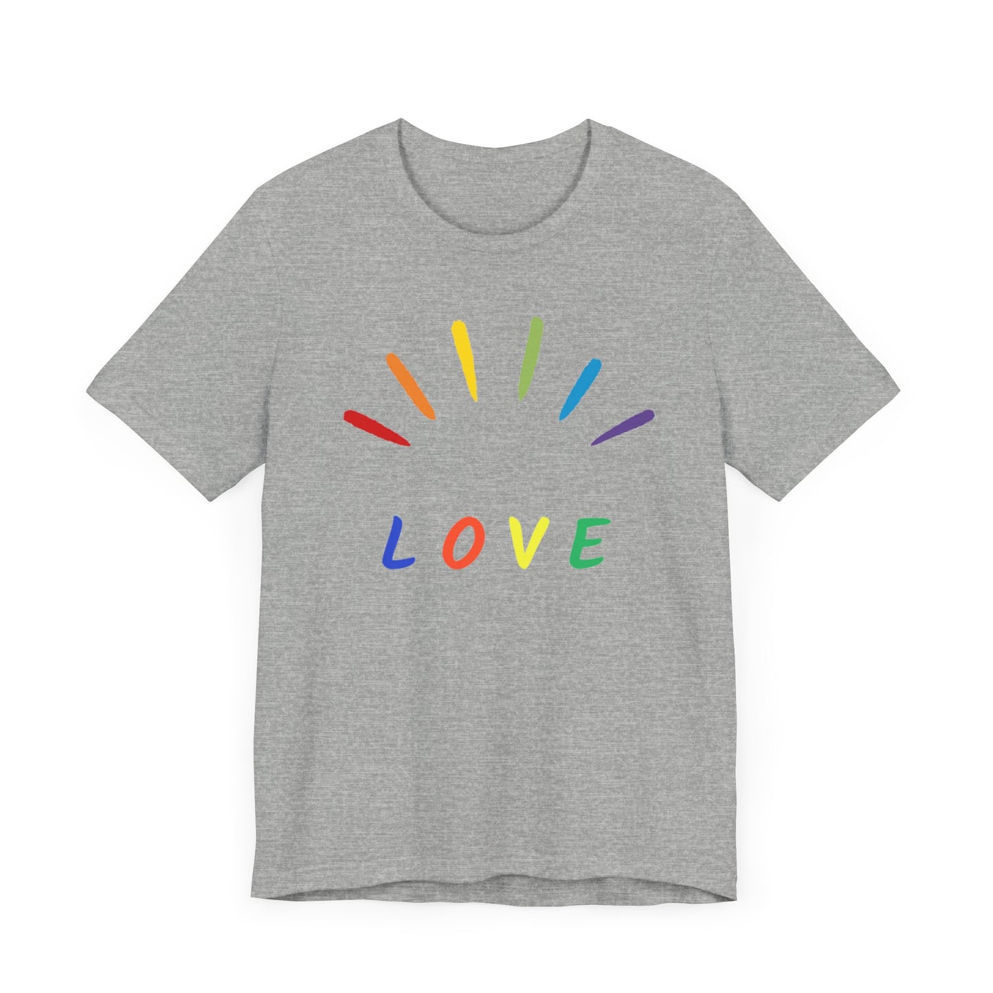 Love Unisex Jersey Short Sleeve Tee