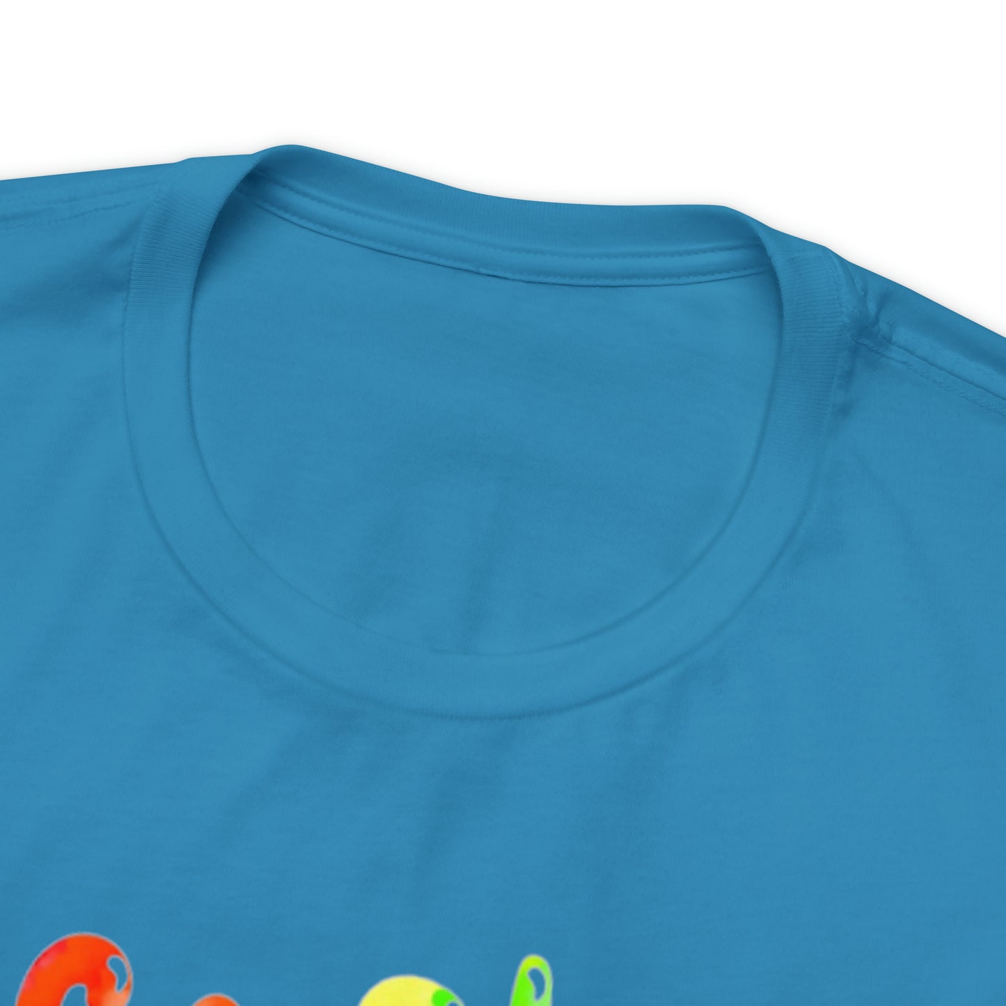 Go Slow Rainbow Unisex Jersey Short Sleeve Tee