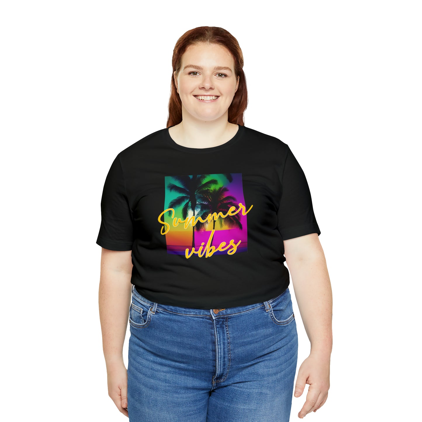 Summer Color Unisex Jersey Short Sleeve Tee