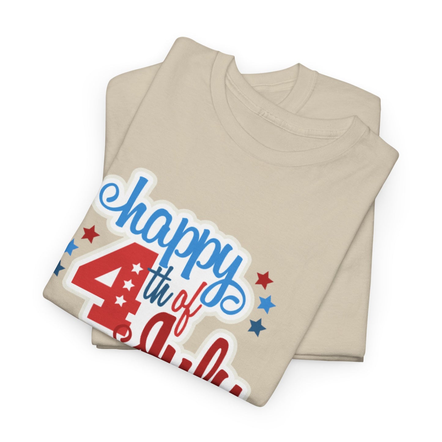 Happy 4th Unisex Heavy Cotton Tee