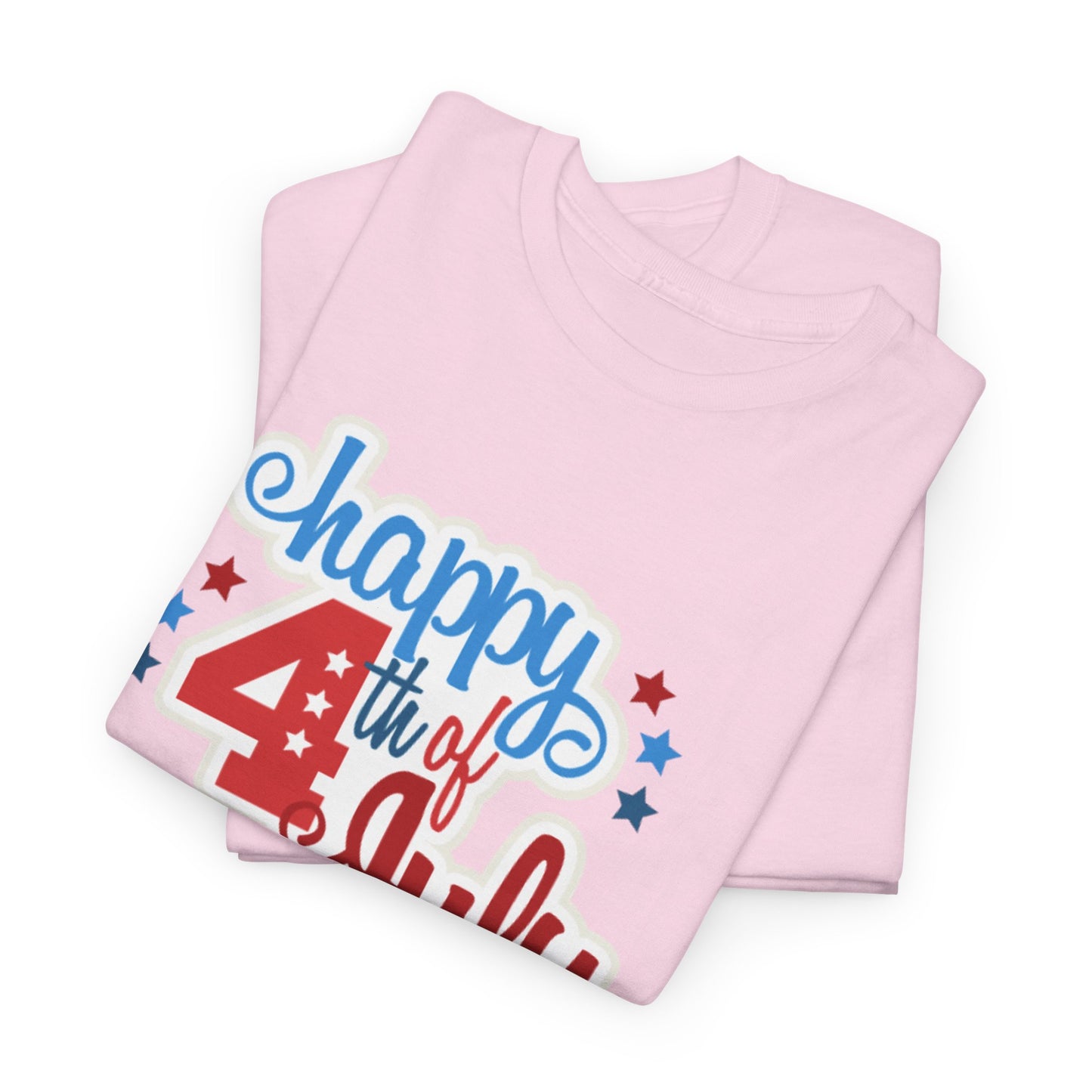 Happy 4th Unisex Heavy Cotton Tee