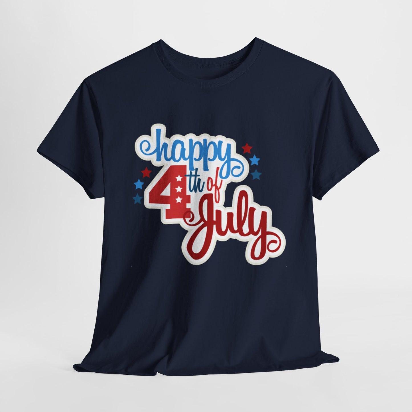 Happy 4th Unisex Heavy Cotton Tee