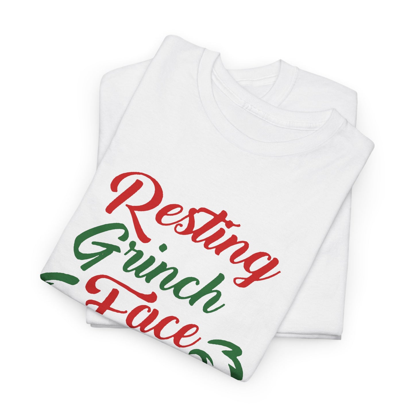 Resting Grinch Face Cotton Tee