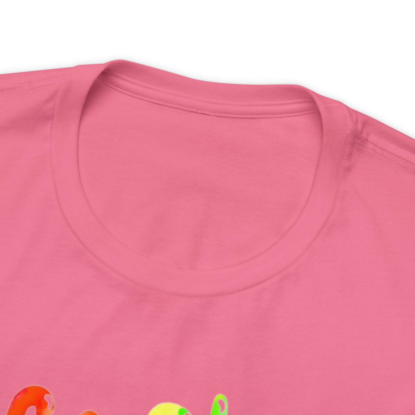 Go Slow Rainbow Unisex Jersey Short Sleeve Tee