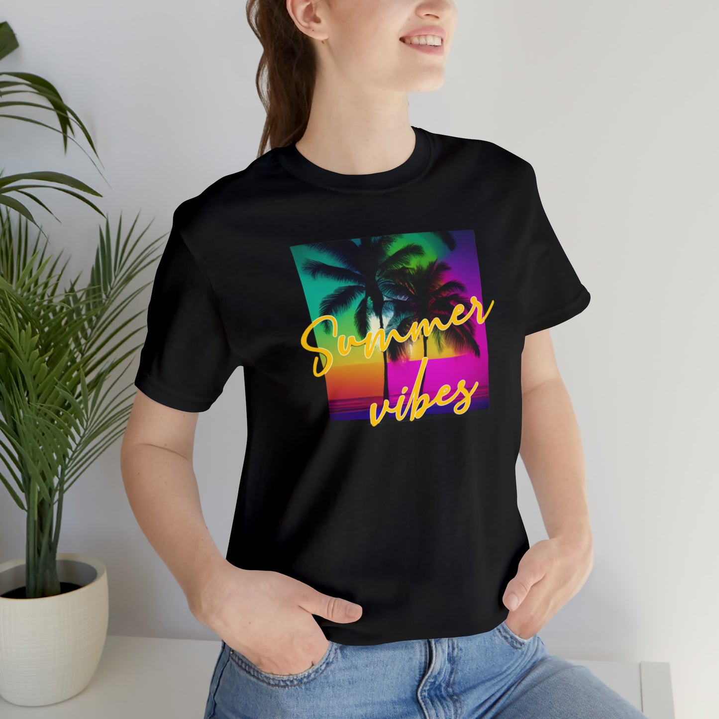 Summer Color Unisex Jersey Short Sleeve Tee