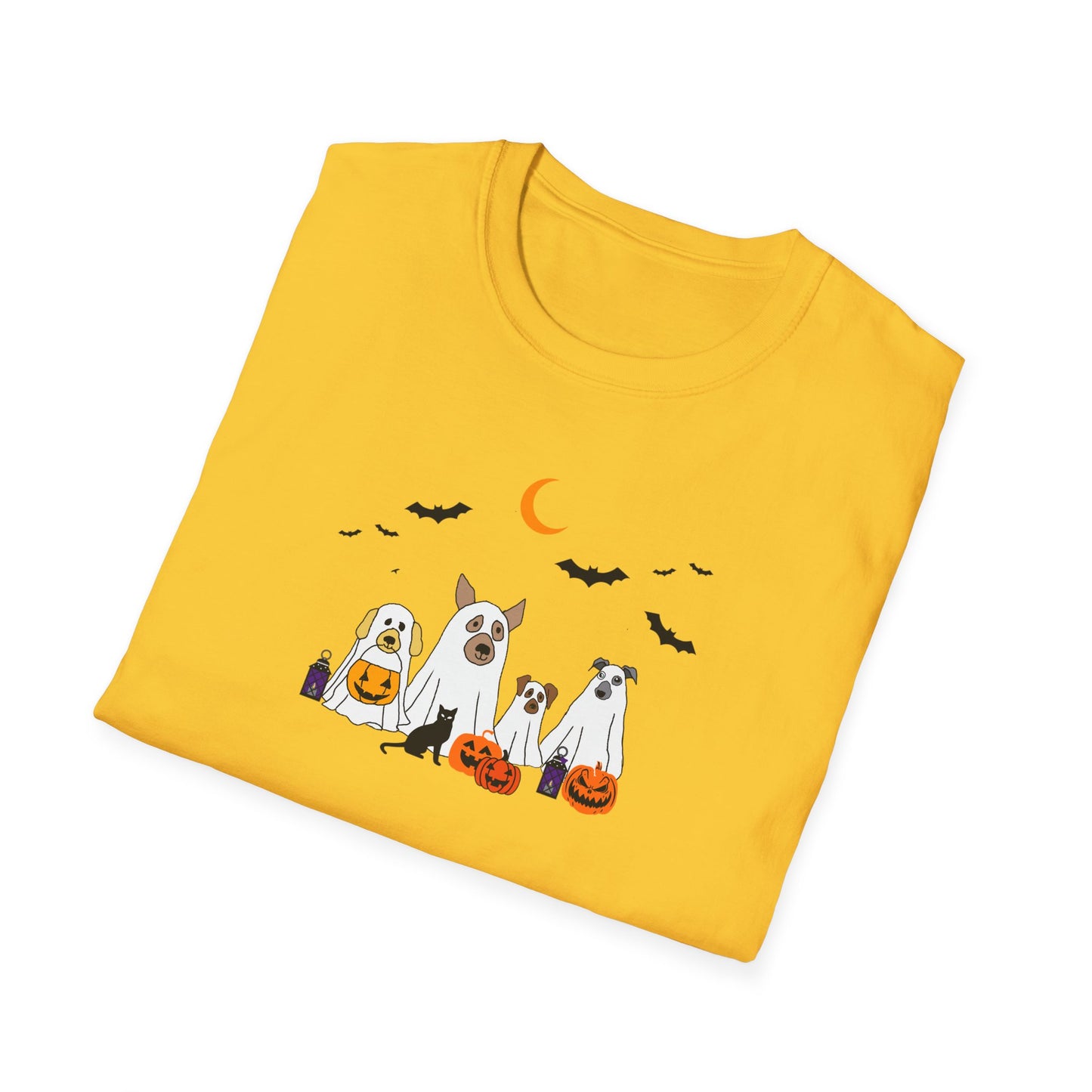 Ghost Pups Unisex Softstyle T-Shirt