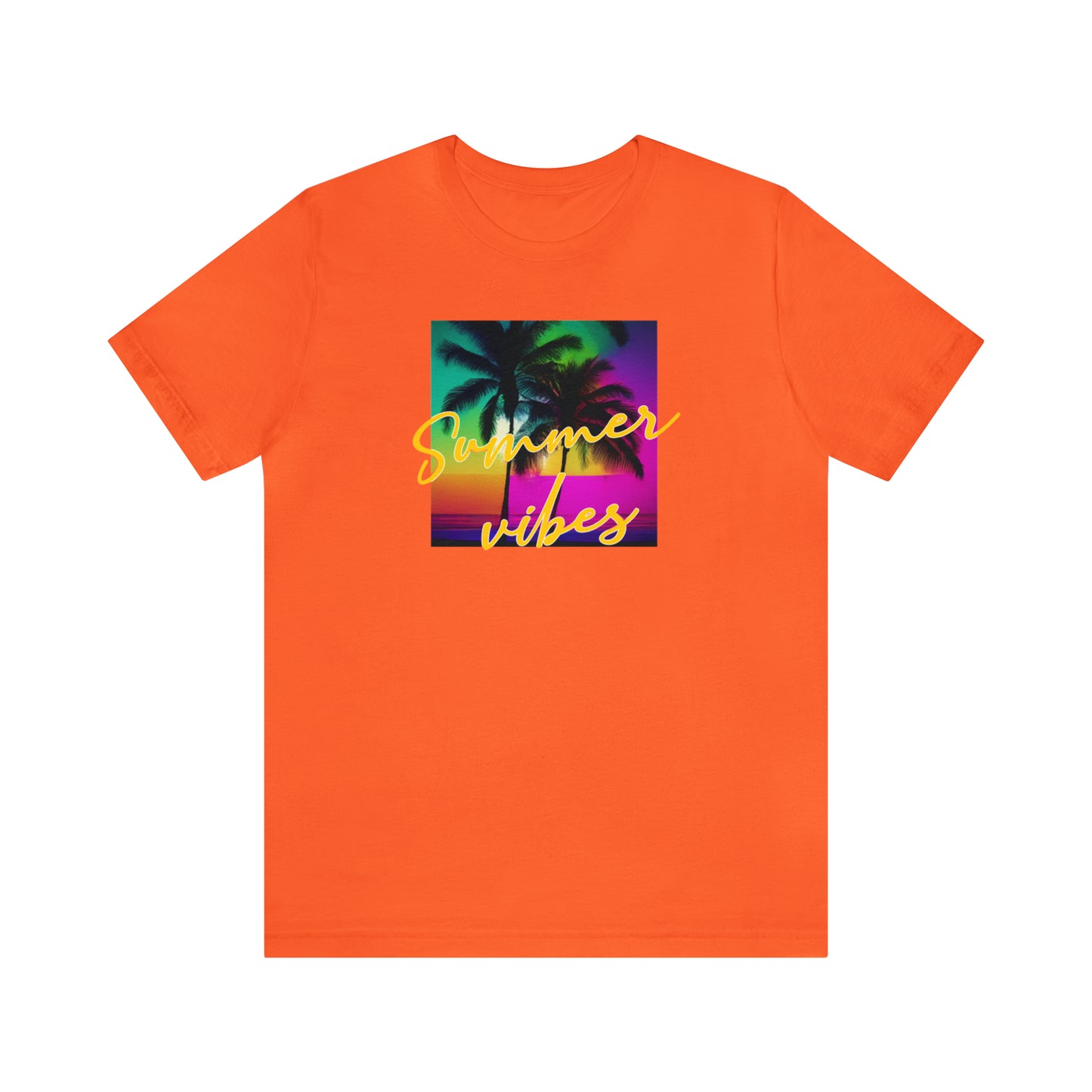 Summer Color Unisex Jersey Short Sleeve Tee