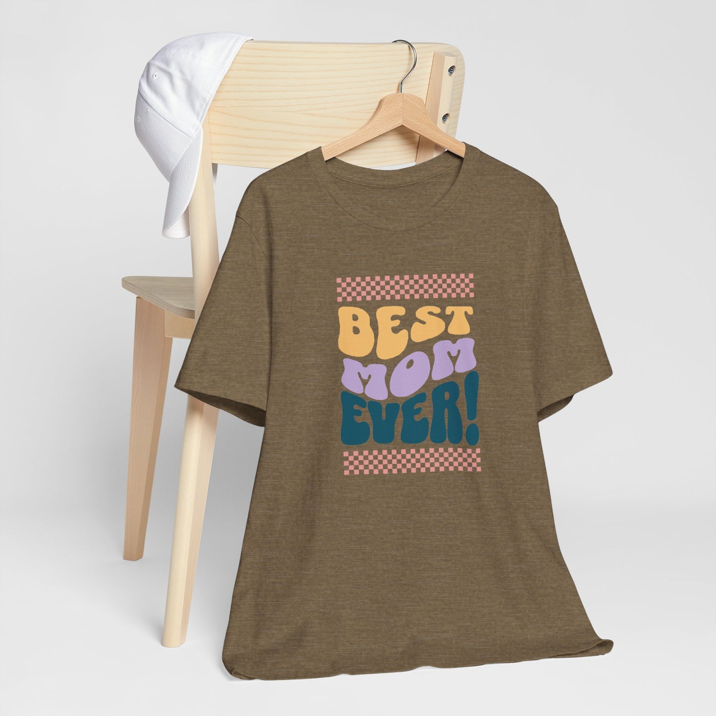 Best Mom Ever Jersey Short Sleeve Tee