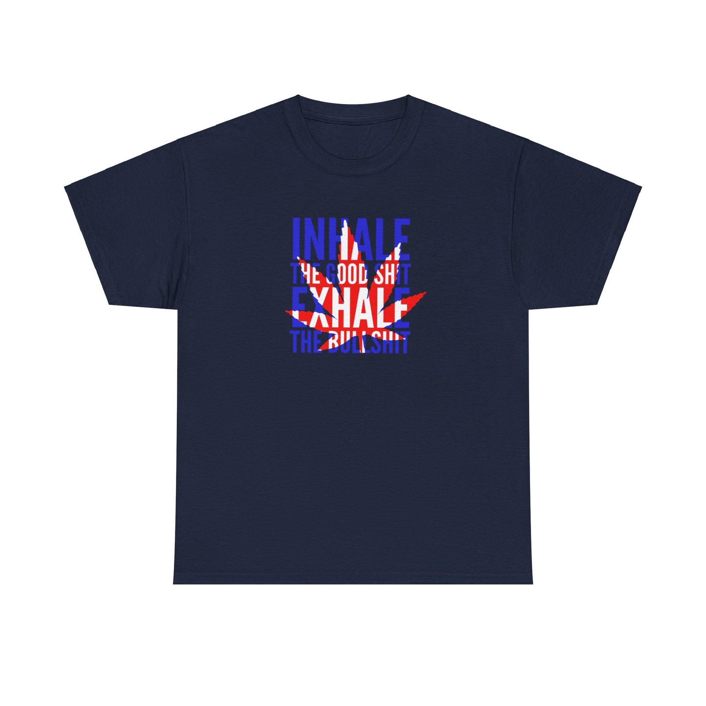 Inhale/ exhale Unisex Heavy Cotton Tee
