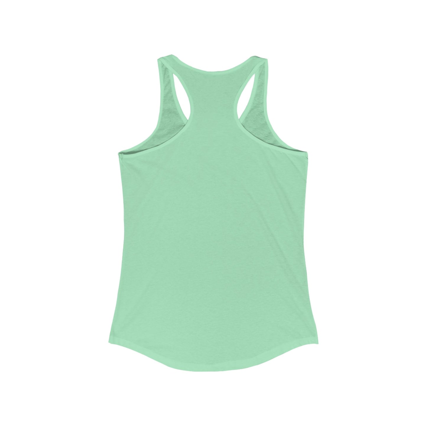 Inspirational Women's Racerback Tank - "May the Bridges I Burn Light the Way"
