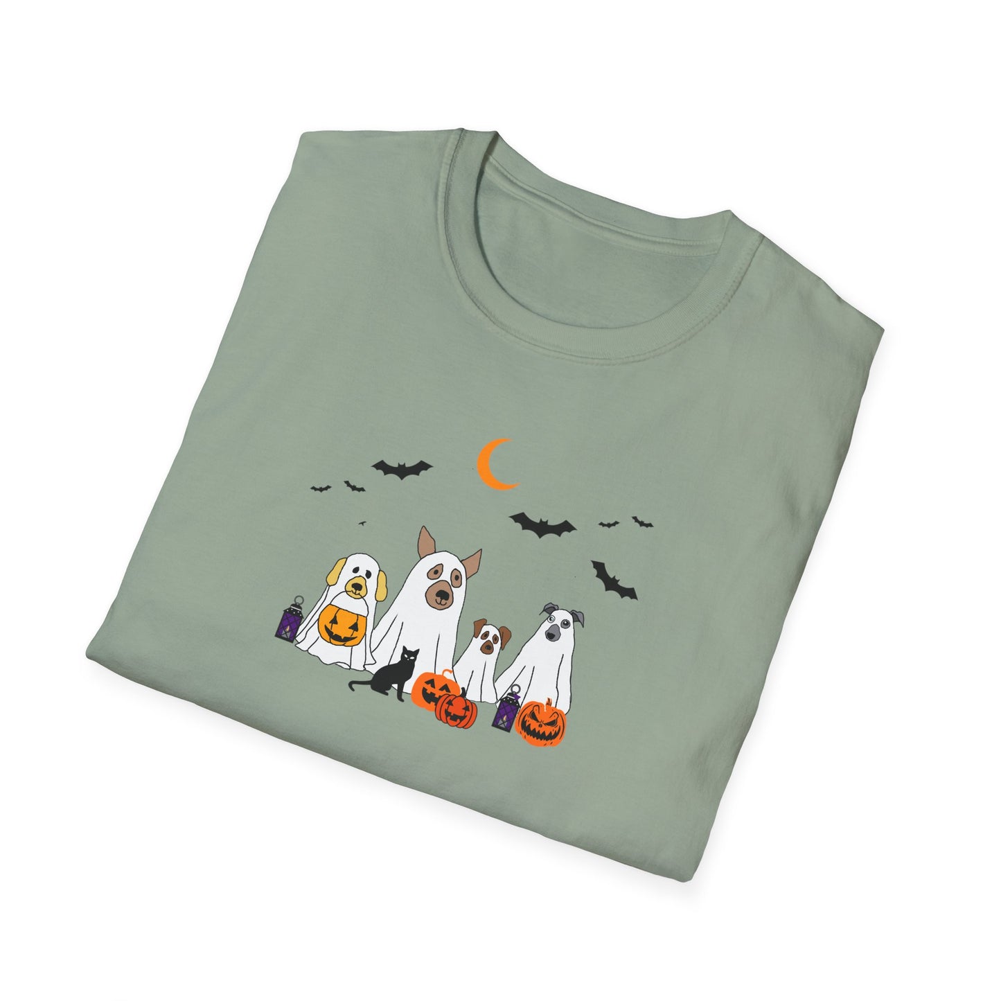 Ghost Pups Unisex Softstyle T-Shirt