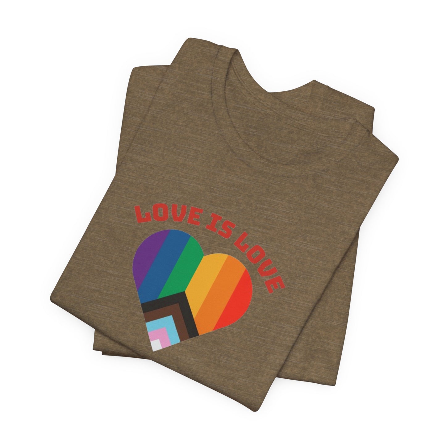 Love is Love Unisex Jersey Short Sleeve Tee