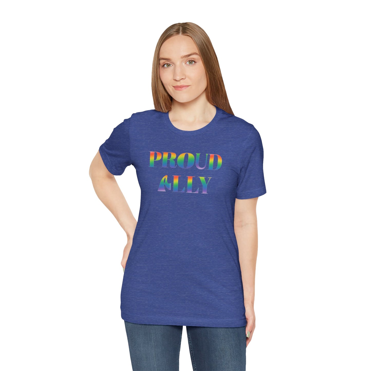Proud Ally Unisex Jersey Short Sleeve Tee