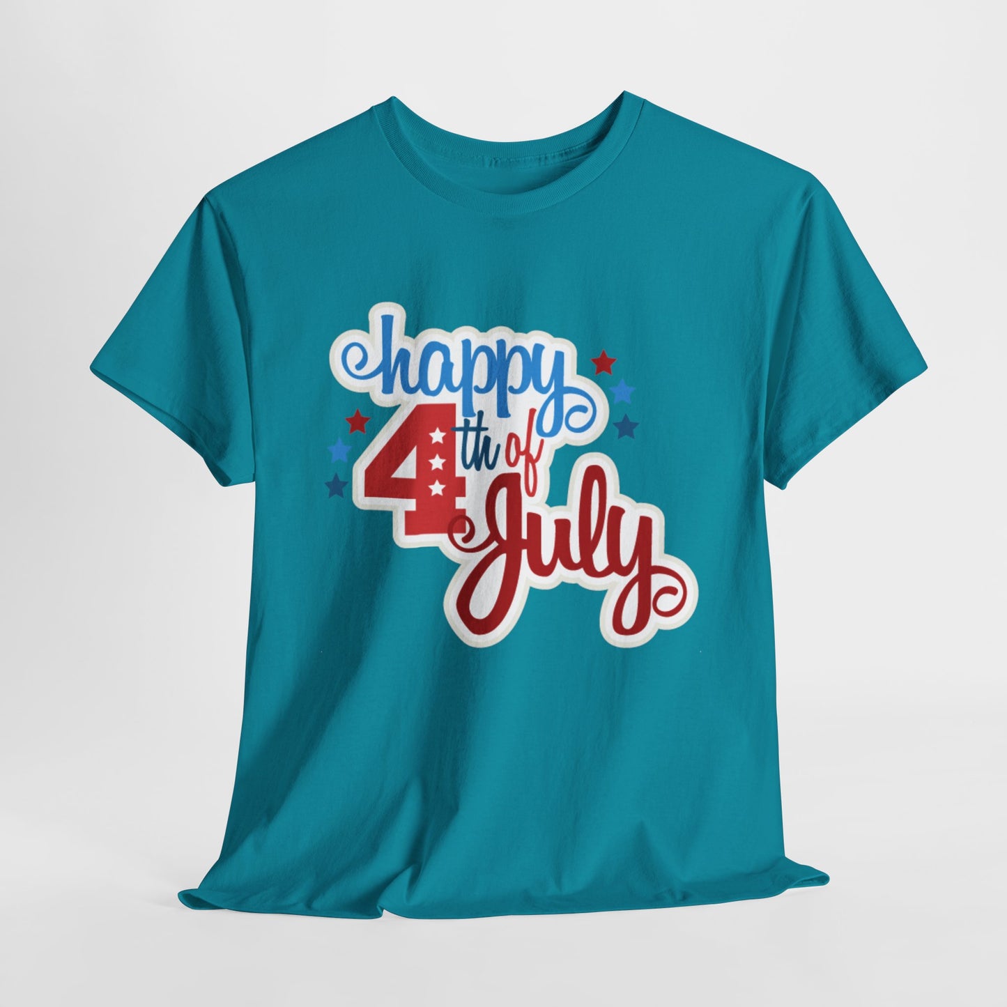 Happy 4th Unisex Heavy Cotton Tee