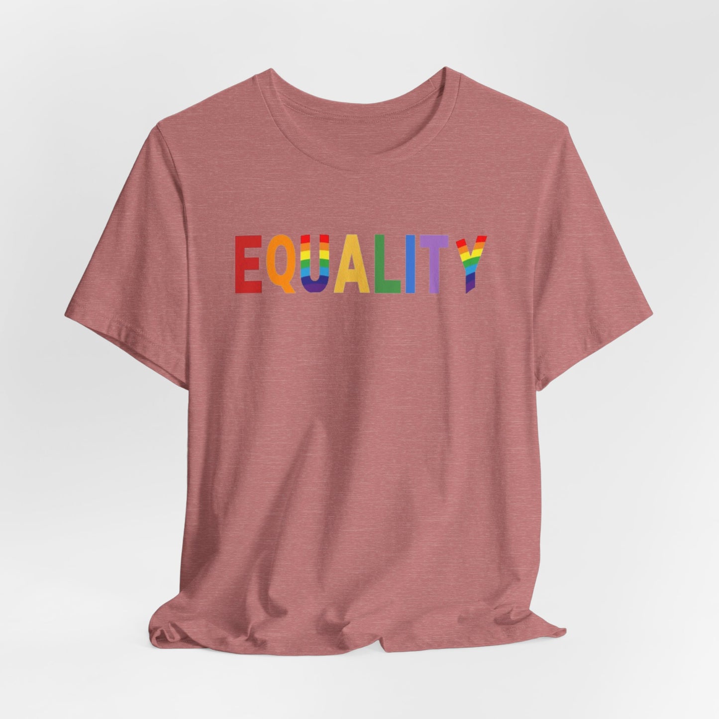 EQUALITY Unisex Jersey Short Sleeve Tee