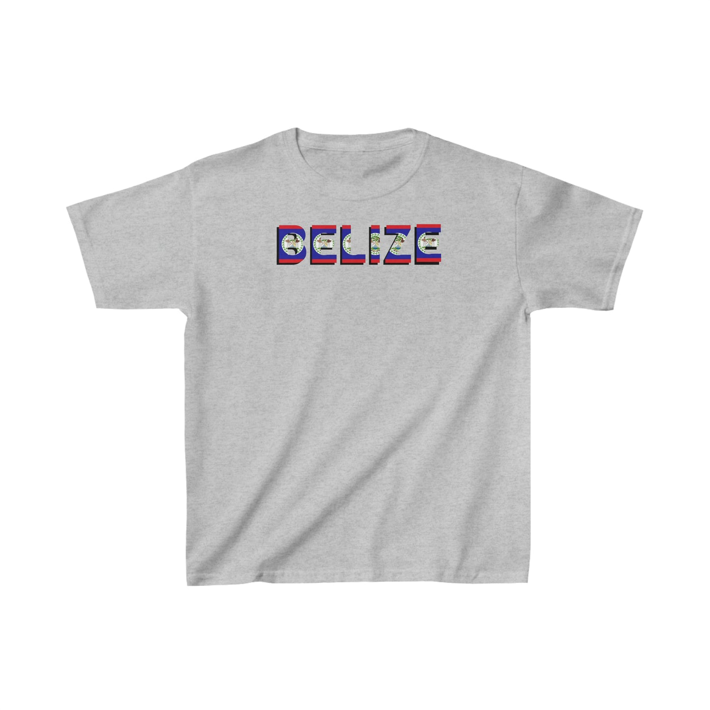 Belize Flag Kids Heavy Cotton™ Tee