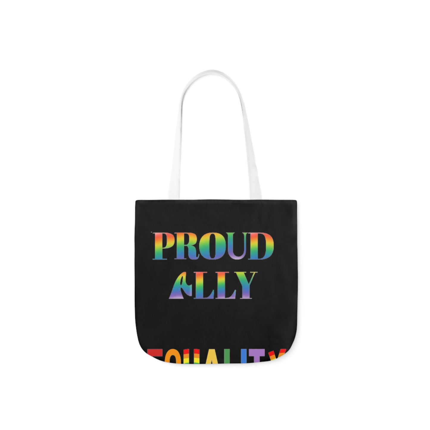 Proud Ally Canvas Tote Bag, 5-Color Straps