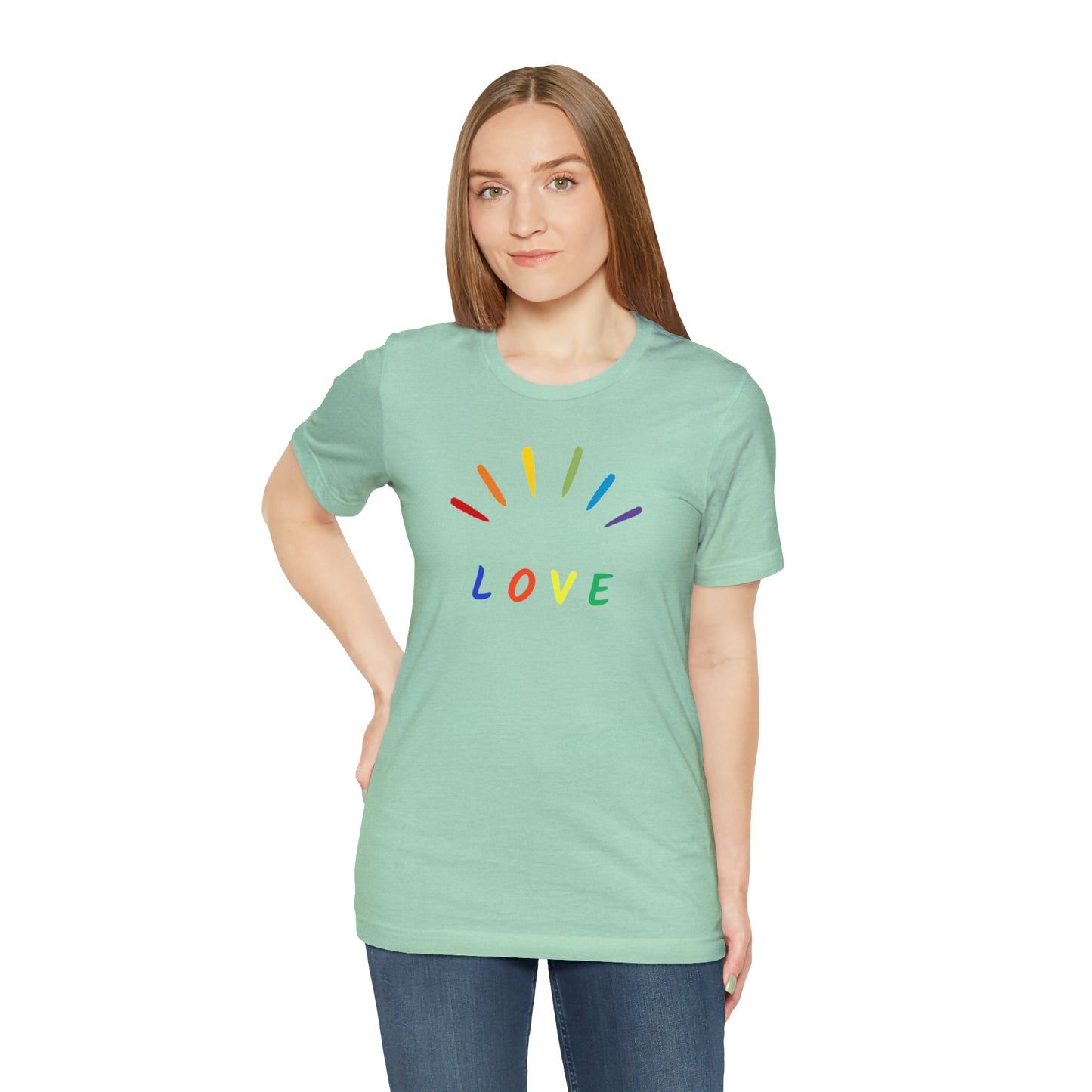 Love Unisex Jersey Short Sleeve Tee