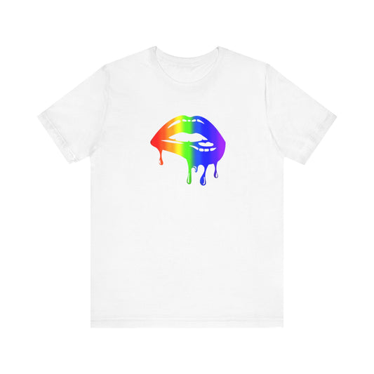 Pride lips Unisex Jersey Short Sleeve Tee