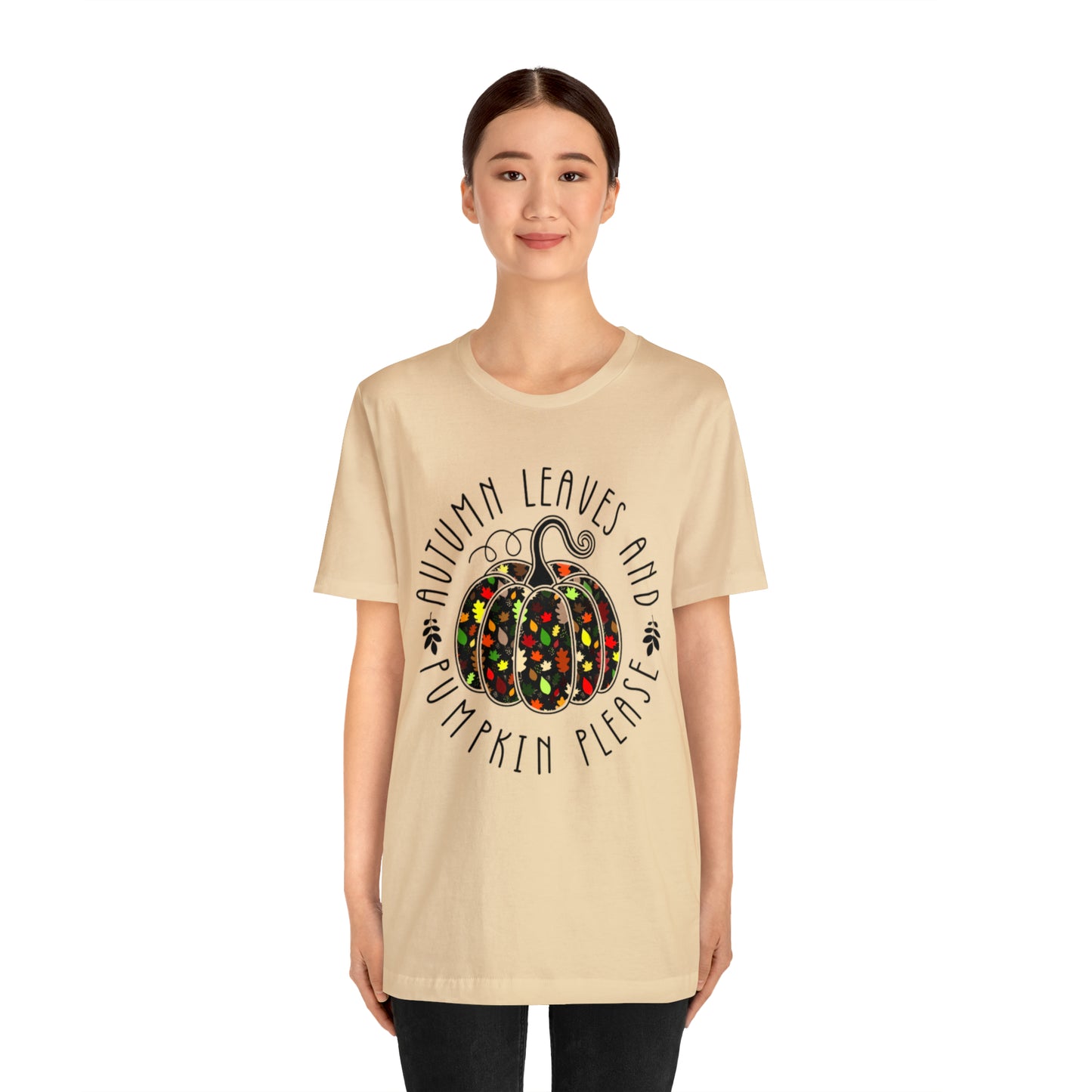 Autumn leaves Unisex Jersey Short Sleeve Tee