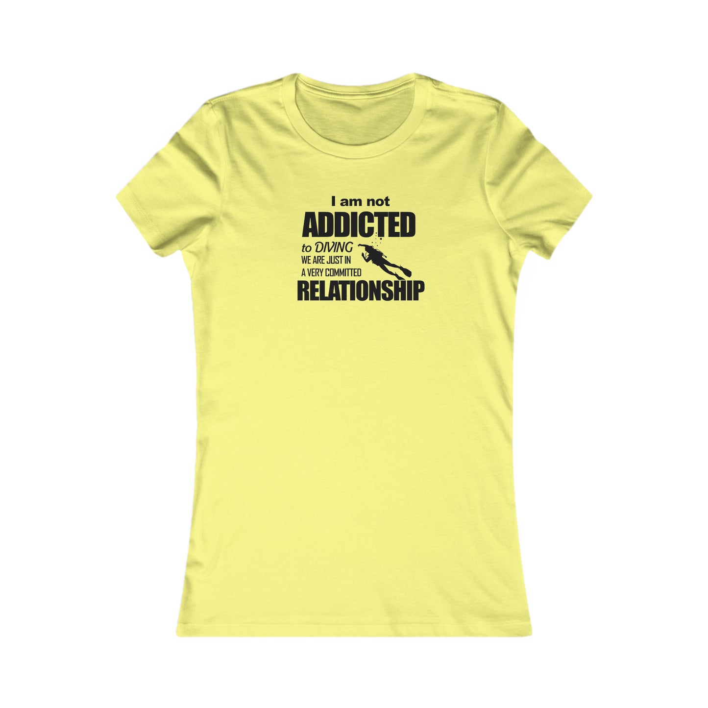 Diving addict Women's Favorite Tee