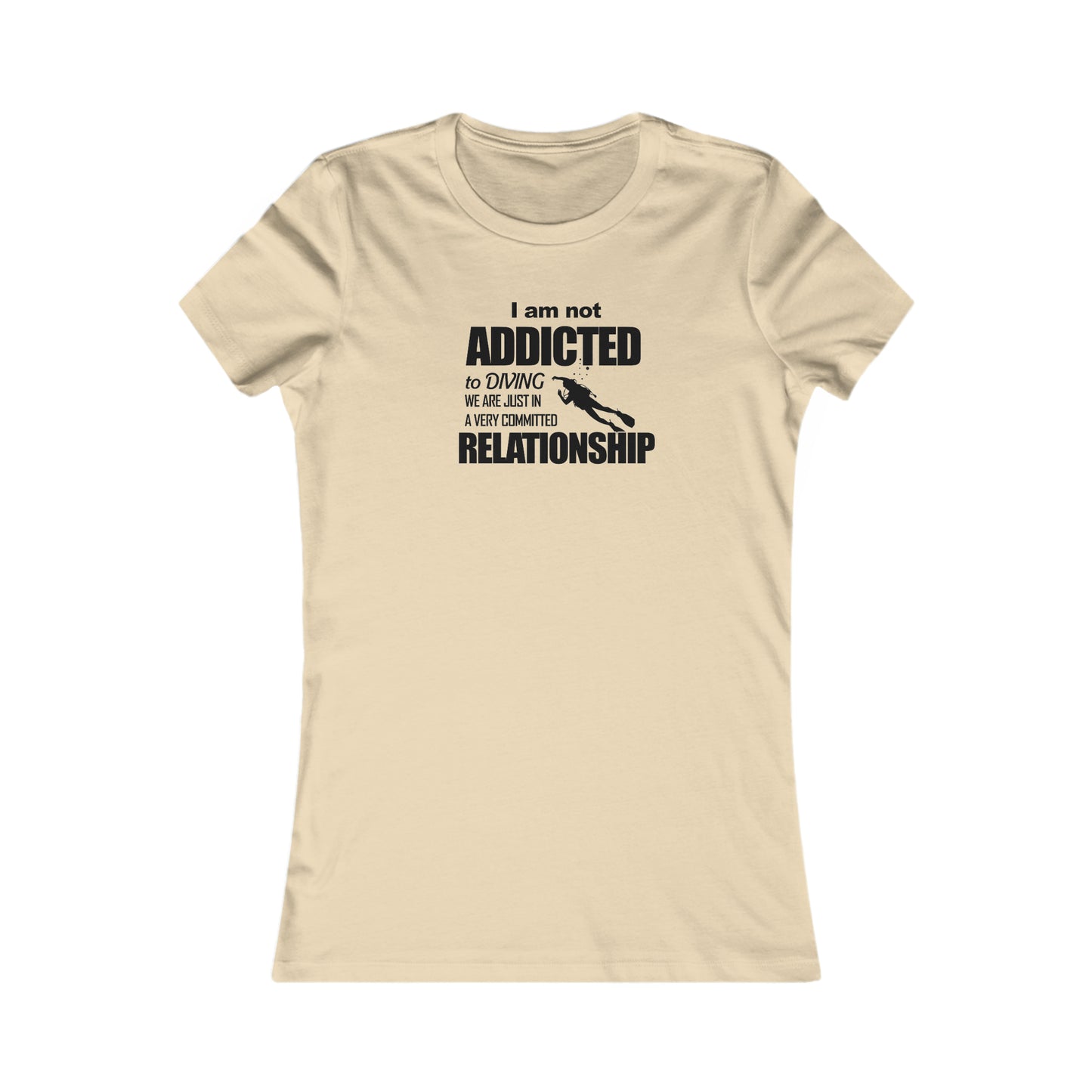 Diving addict Women's Favorite Tee