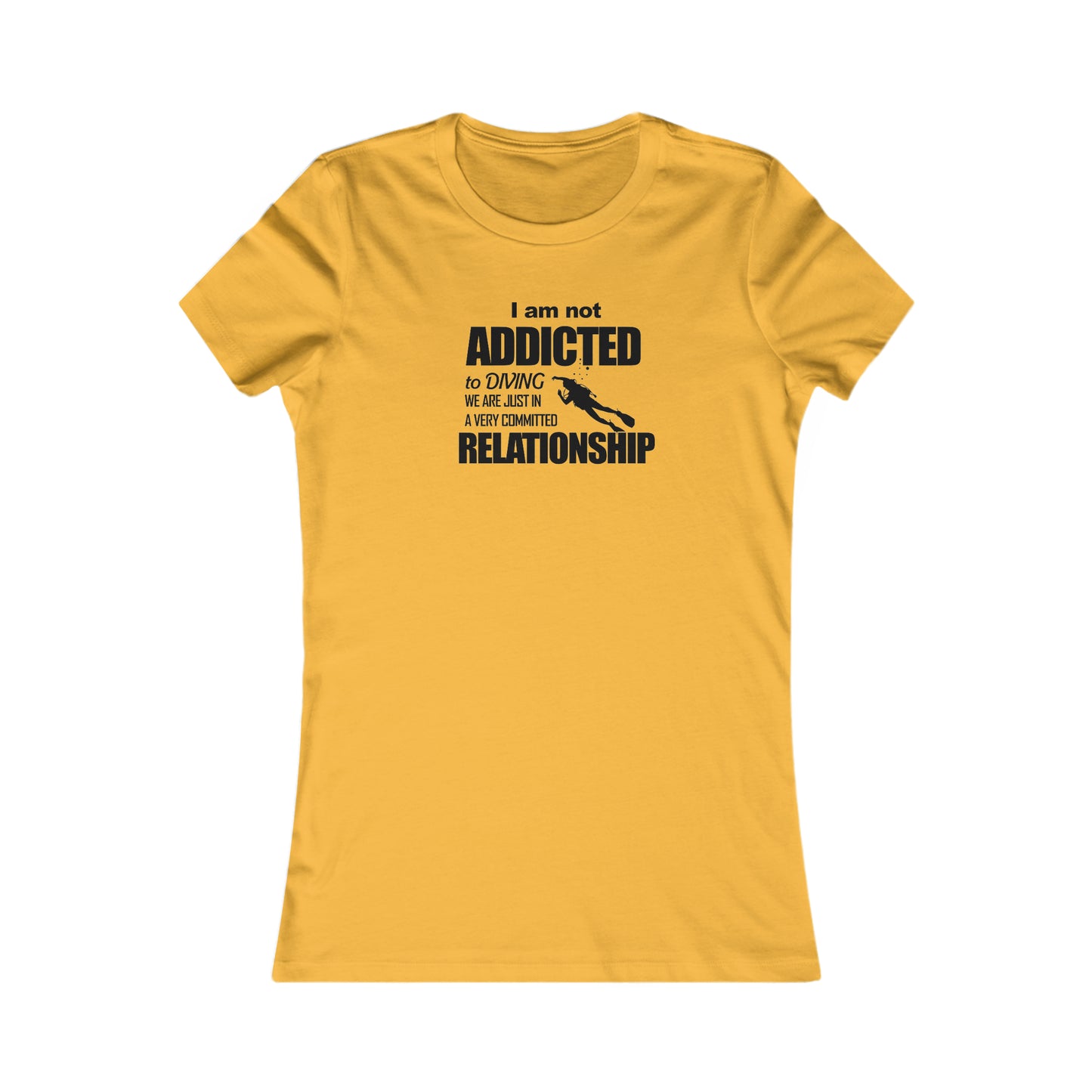 Diving addict Women's Favorite Tee