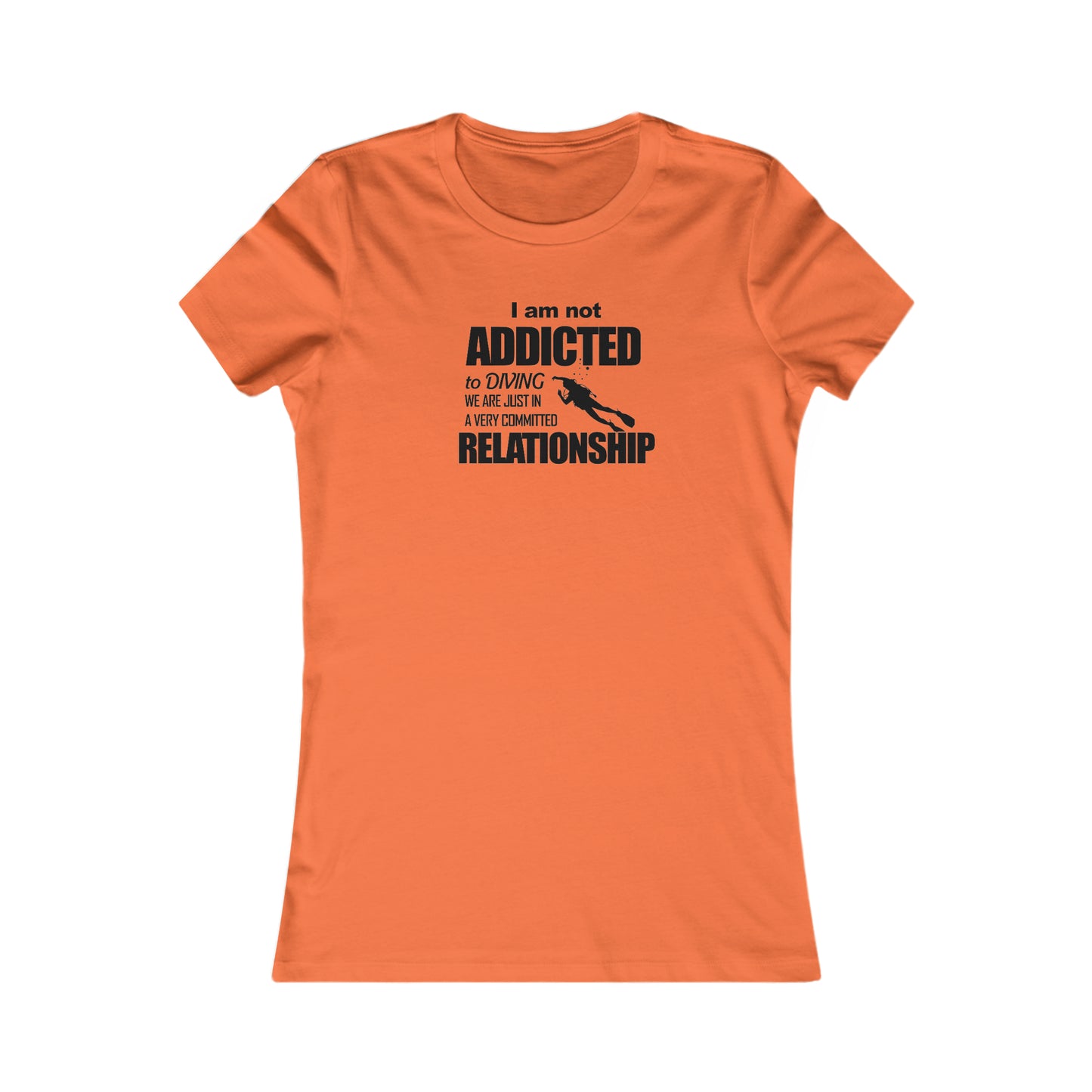 Diving addict Women's Favorite Tee