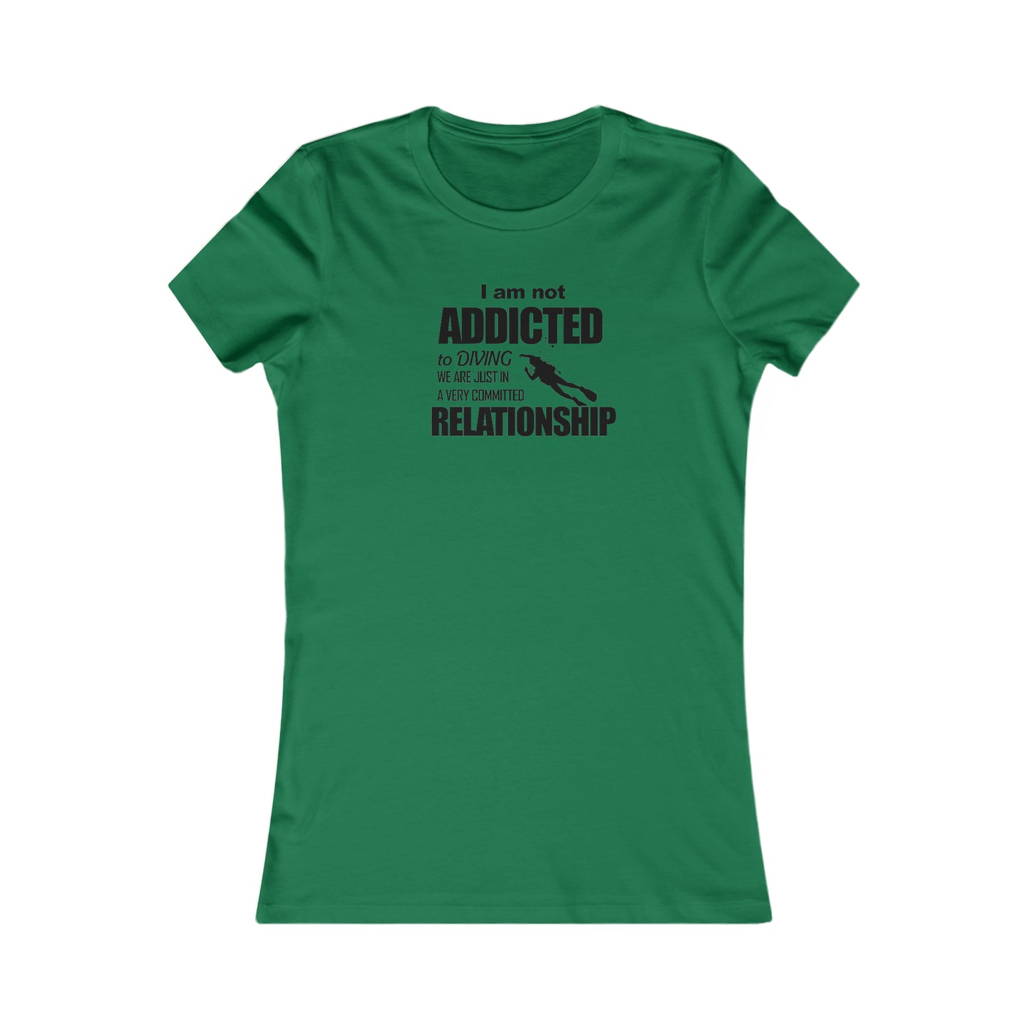 Diving addict Women's Favorite Tee