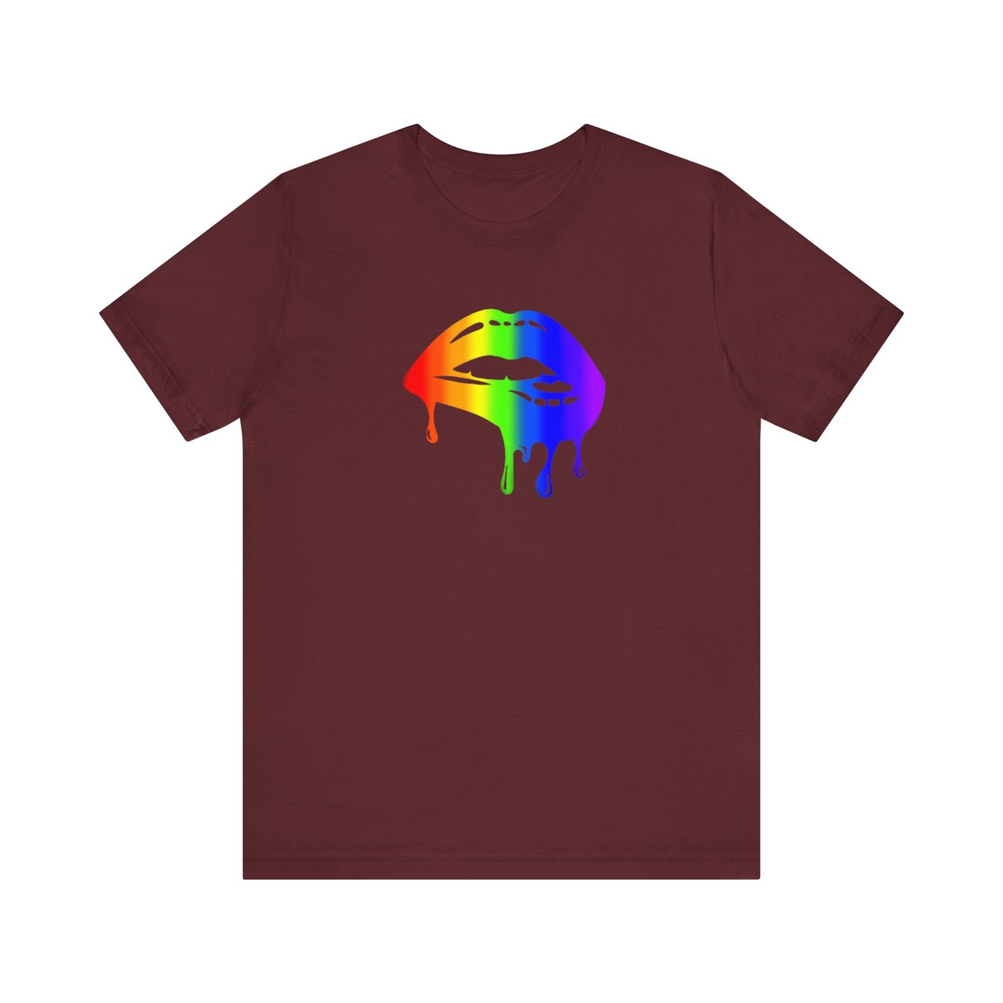 Pride lips Unisex Jersey Short Sleeve Tee