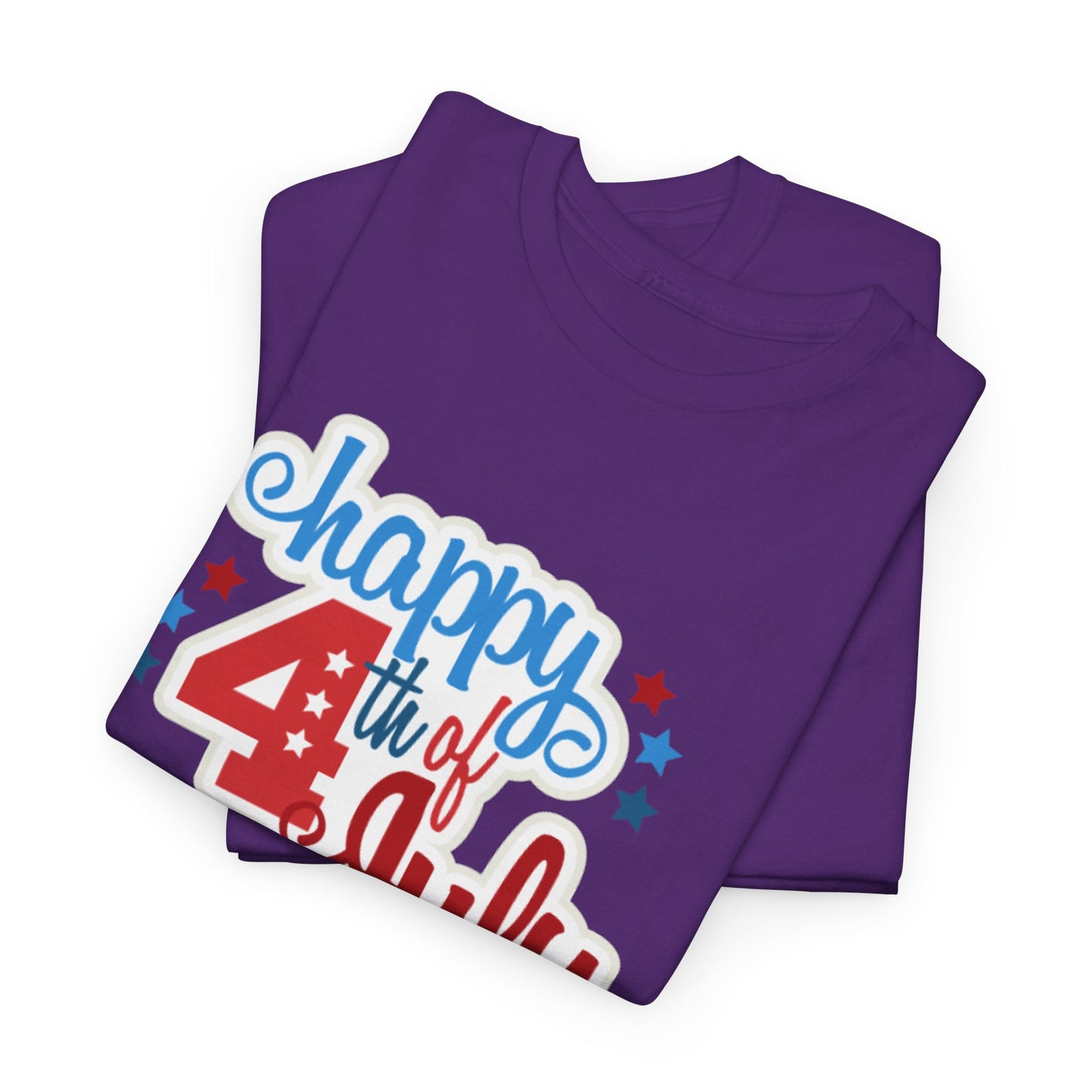 Happy 4th Unisex Heavy Cotton Tee