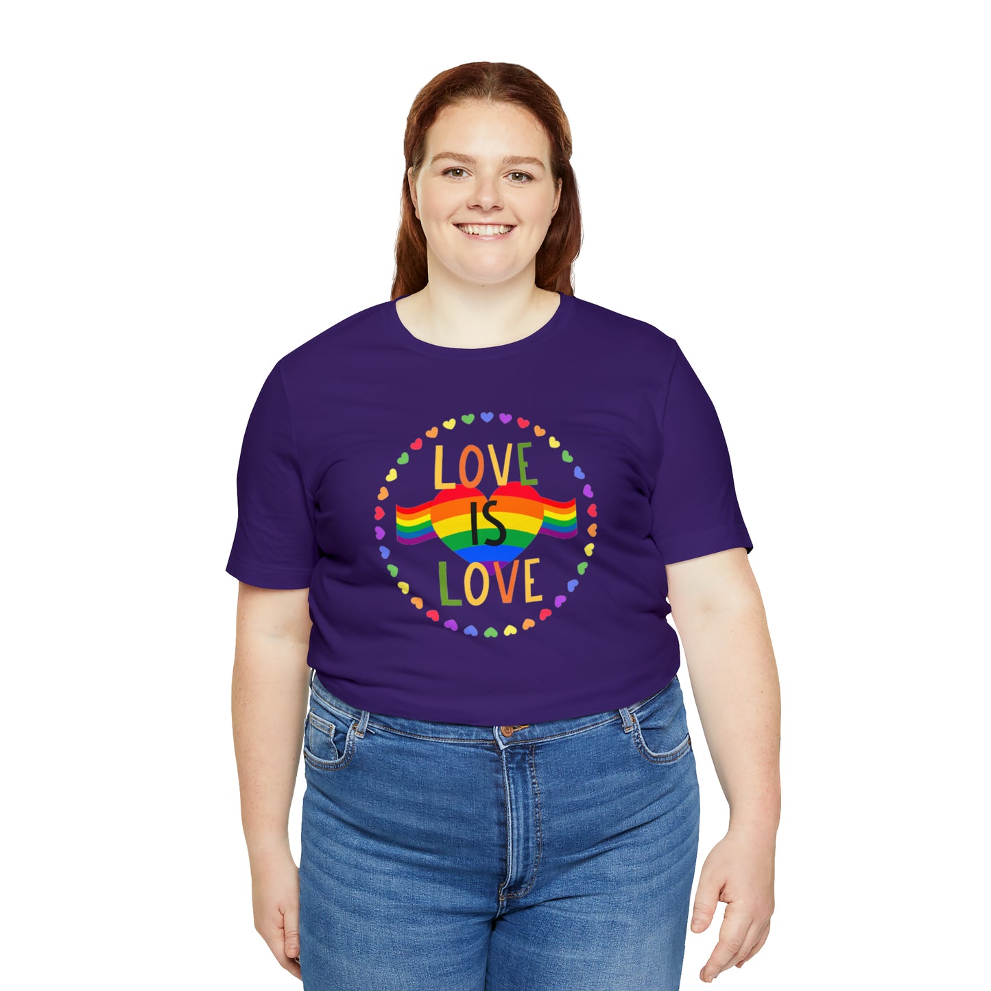 Love Unisex Jersey Short Sleeve Tee