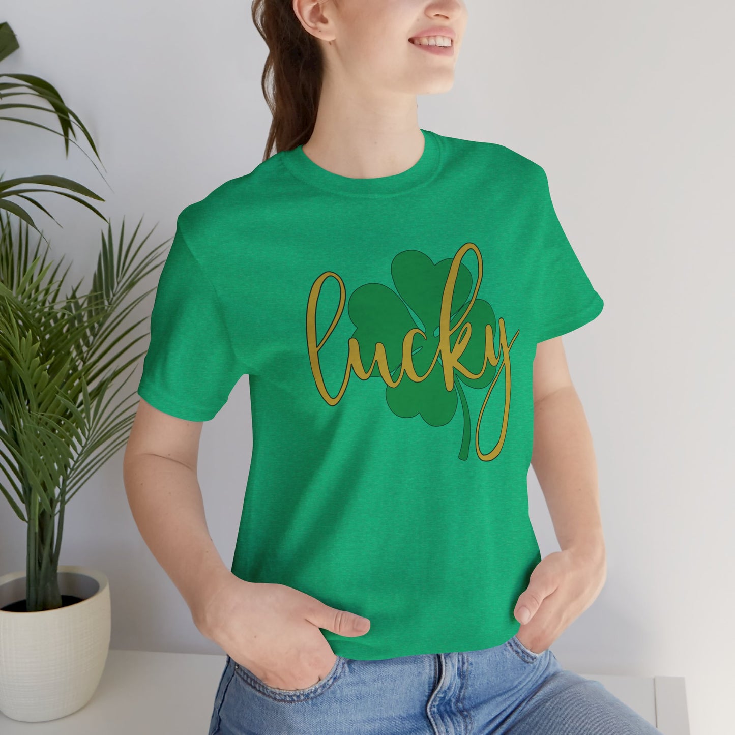 lucky gold Short Sleeve Tee